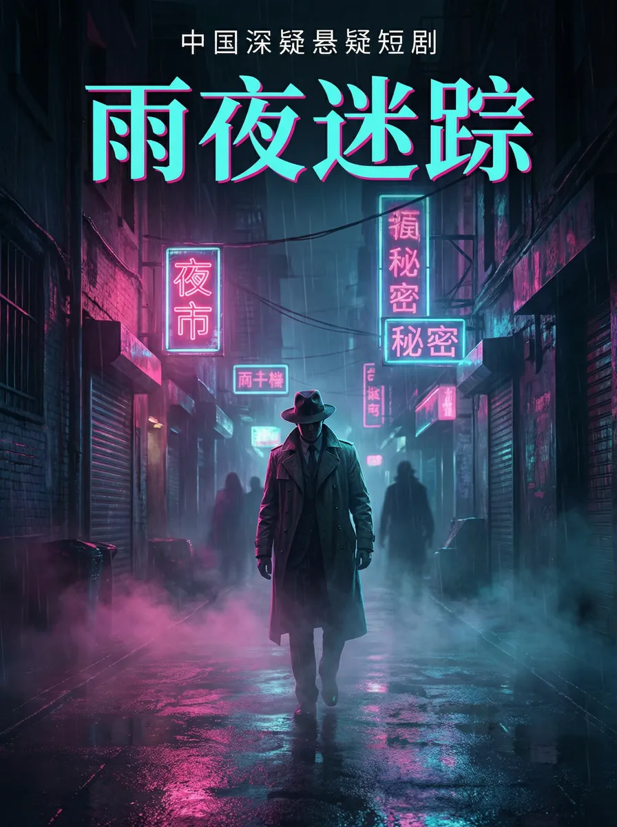 无能的丈夫 悬疑追踪短剧 - 雨夜迷踪海报